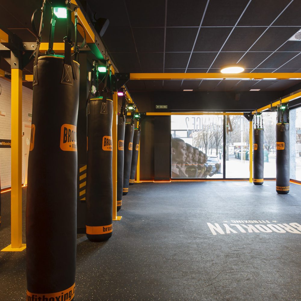 Interior del Gimnasio Fitboxing