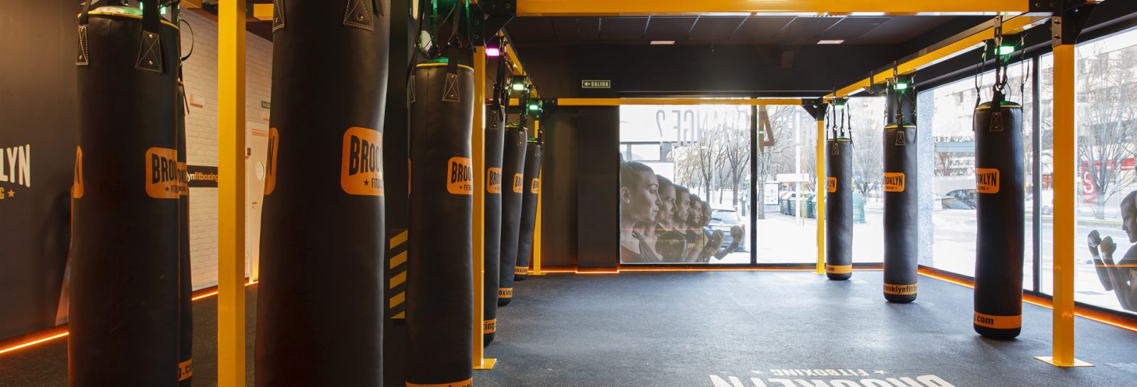 Interior del Gimnasio Fitboxing